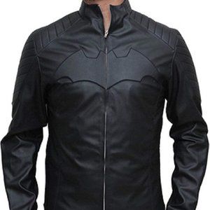Men's Medium Batman Leather Jacket
